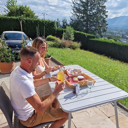 Studio Bellevue Appart Independant Renove 2024 Piscine Parking Proche Centre Annecy Poisy Exterior foto